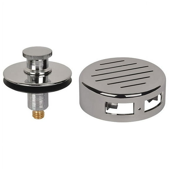 Ab&a Bath Waste & Overflow, Classic Push eN Lift Stopper 60359