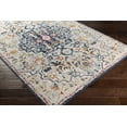 thumbnail image 6 of Livabliss Area Rugs for Living Room, 7x9 Floransa Traditional Navy Rug, Bedroom Dining Room Home Decor Stain Resistant Carpet (6'7" x 9'), 6 of 8