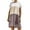 Khaki, variant on Bigersell Maxi Dress Summer Female Crew Neck Short Sleeve Knee Length Sun Dress Dress Style D-5 Lace Dress Ladies Regular Summer Dresses , Khaki XXL