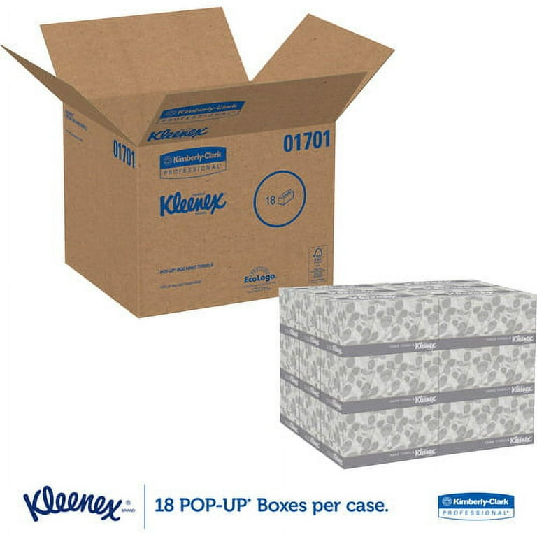 Lingette mains proactive KLEENEX : le paquet de 24 lingettes à