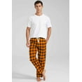 thumbnail image 3 of HiddenValor Mens Plaid Cotton Pajama Lounge Pants, 3 of 4