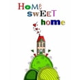 thumbnail image 3 of Fab Funky 12x14 Black Modern Framed Museum Art Print Titled - Home Sweet Home, 3 of 5