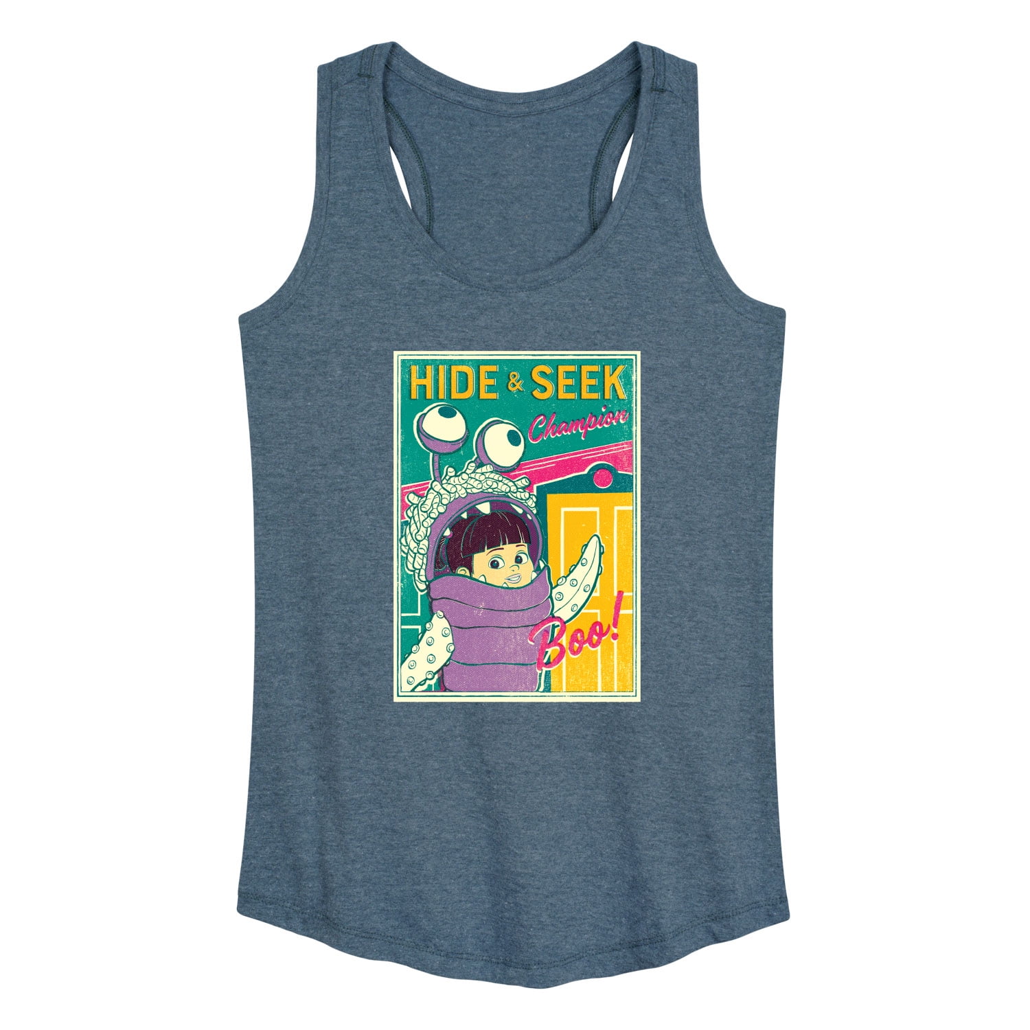Monsters Inc - Hide and Seek Champion - Women's Racerback Tank Top