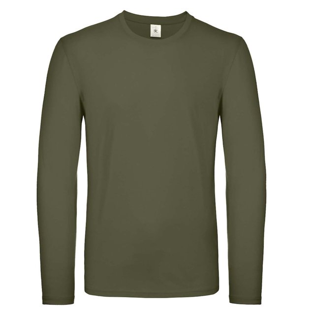 B&C T-Shirt à Manches Longues #E150 pour Hommes
