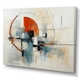 thumbnail image 2 of Designart "Colorful Mid Century Abstract gracefulness II" Mid-century Canvas Wall Art, 2 of 5