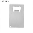 thumbnail image 2 of Soda pumping beer bottle opener portable stainless steel creative credit card to open beer bottle, 2 of 5