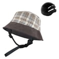 thumbnail image 1 of Sombrero de pescador para ciclismo para mujer, elegante gorra de playa de verano con cuerdas, sombrero de pesca para Café, 1 of 9