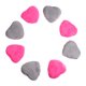 thumbnail image 2 of GOOHOCHY 8pcs maquillaje de polvo suelto hojaldre forma de corazón hojaldre herramientas de maquillaje de maquillaje, 2 of 7