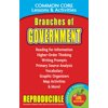Common Core: Branches of Government: Common Core Lessons & Activities (Paperback)