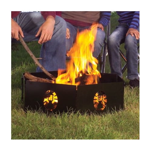 Coleman Portable Outdoor Camping Firepit Ring In A Bag W Powder