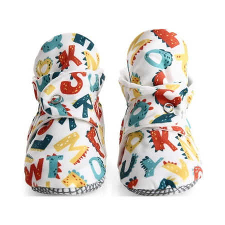 

Ella Bonna Soft Baby Shoes Cotton Baby Booties Alphabet 6-12 Months