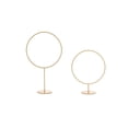 thumbnail image 5 of Efavormart 4Ft | Gold Balloon Column With Hoop Flower Pillar Stand, Metal Arch Table Centerpiece – Height Adjustable, 5 of 9