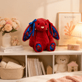 thumbnail image 3 of CEklwe Bunny Plush Toys, Cute Fluffy Spider Long-Ear with Red Bow Stuffed Animal,Soft Fluffy Bunny Plushie Stuffed Animal Pillow Christmas Gift for Teens Adults, 3 of 4