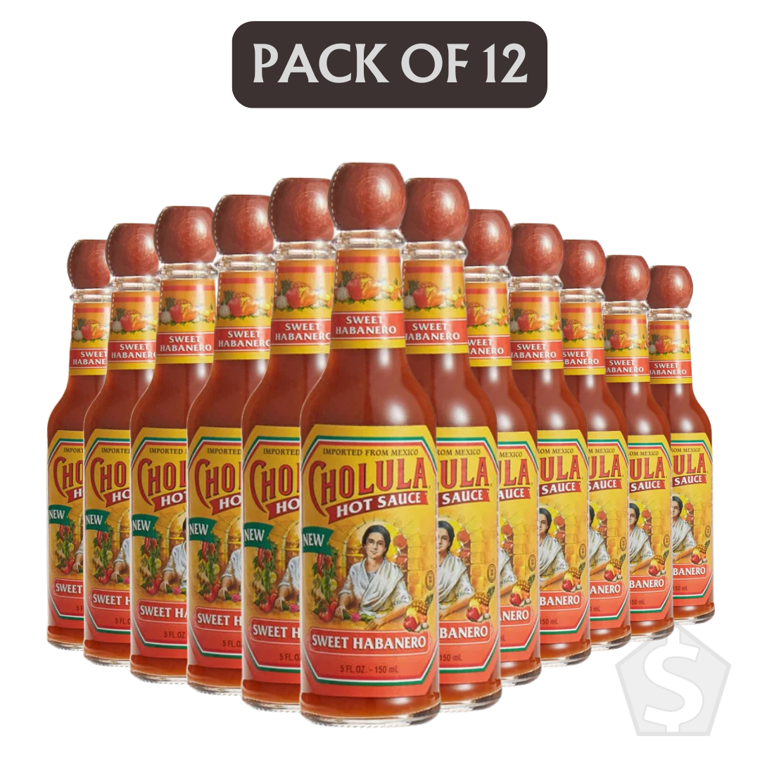 Cholula 5 fl. oz. Sweet Habanero Hot Sauce - 12/Case