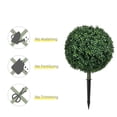 thumbnail image 4 of Bunny Topiary Outdoor, Artificial Bunny Topiary Outdoor Rabbit Shaped Topiary Trees, Easter Bunny Boxwood Shaped Topiary, Easter Rabbit Boxwood Topiaries Plant for Indoor Outdoor Home Porch Decor, 4 of 8