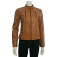 thumbnail image 3 of HYFVE Pleather Zip Up Biker Jacket, 3 of 4