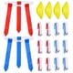 thumbnail image 2 of 16 Pcs Flag Football Set 12 Belts 4 Cones Football Training Accessories for Football Player, 2 of 3