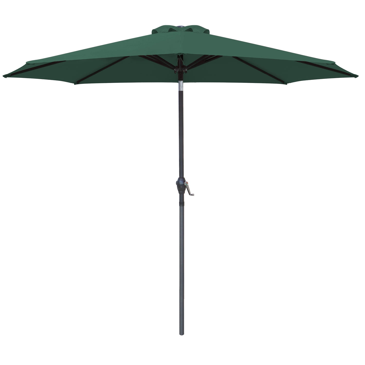 Walnew 9 Green Patio Umbrella Outdoor Market Table With Push On Tilt 6 Sy Ribs Com - How Do You Fix The Tilt Mechanism On A Patio Umbrella