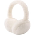 thumbnail image 1 of Orejeras suaves y esponjosas para mujer, orejeras plegables de felpa, orejeras de invierno para niños y niñas, calentador de orejas para clima frío., 1 of 6