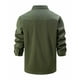 thumbnail image 3 of Blusa y camisa de manga larga con cuello vuelto para hombre, holgada, con solapa y botones, deportiva, de manga larga y solapa., 3 of 8