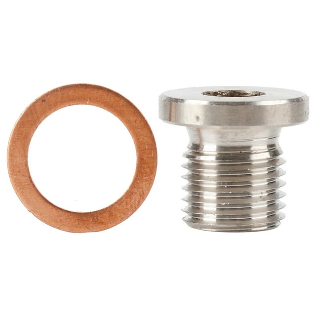 Enchufe Del Sensor De Oxígeno O2 Estándar Con Arandela De Cobre M12 X 1,25 Mm - Ajuste Universal Con Cabeza Hexagonal Interna