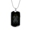 Military Chain (Gold), variant on Gemini Black Zodiac Dog Tag Necklace Stainless Steel 24" Chain Silver Tone or Gold Tone