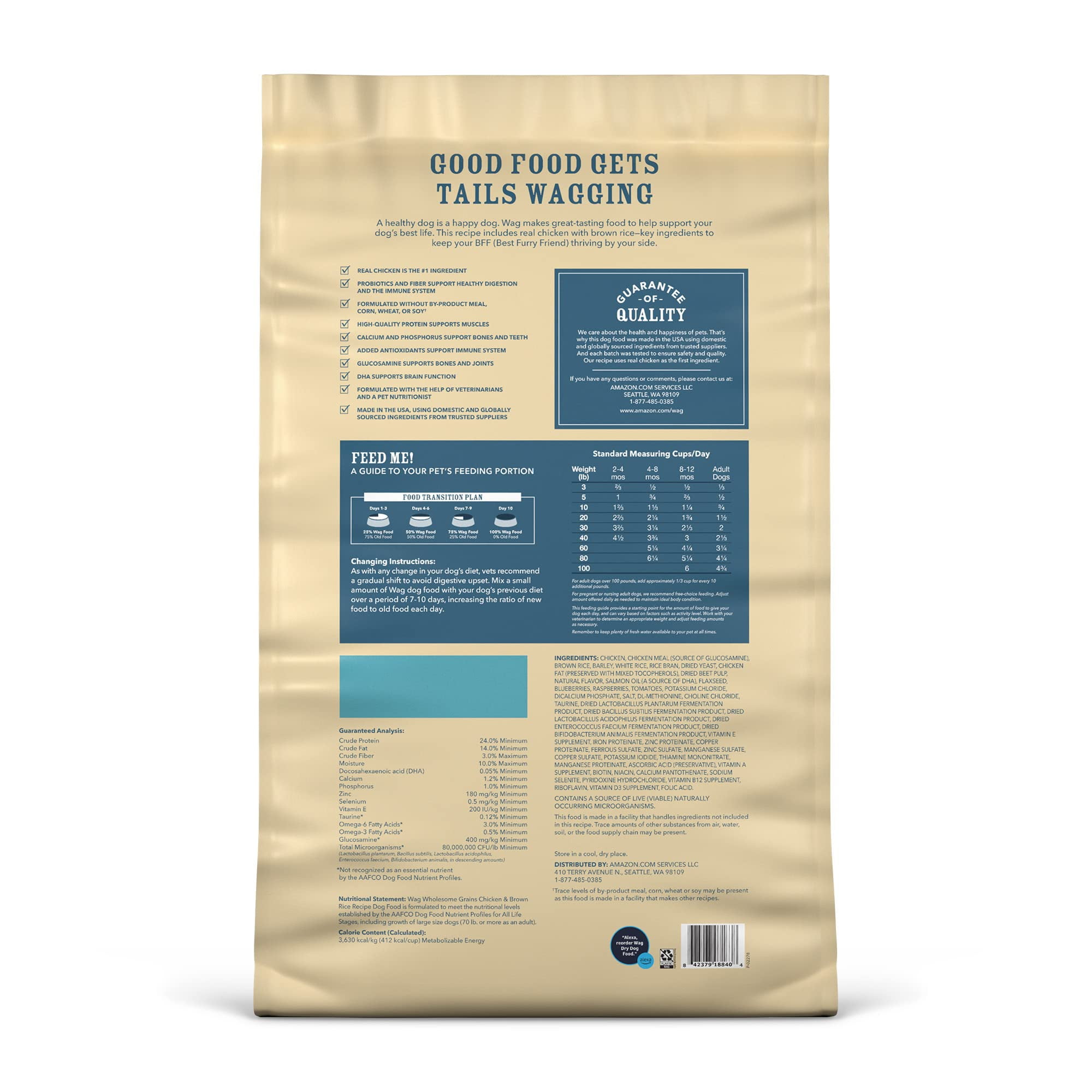 Wag amazon dog food cheap reviews