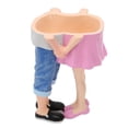 thumbnail image 3 of Couple PlanterCouple Planter Resin Lightweight Figure Plant Pot Planter Elevated Design, 3 of 4