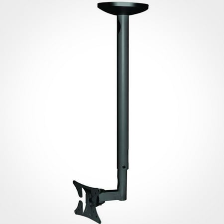 Articulating Ceiling Tv Mount With Adjustable Pole 10 To 23 Inch