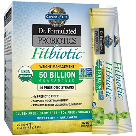 Garden of Life, Dr. Formulated Fitbiotic 20 pkts