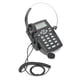 thumbnail image 4 of Teléfono con cable para centro de llamadas HT810 con auriculares omnidireccionales Teléfono duradero con auriculares para oficina, 4 of 12