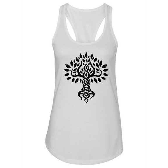 The Tree Of Life Design. Tank Women -Image by Shutterstock, Female Large