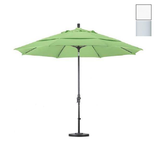 California Umbrella Gscuf118170 F04 Dwv 11 Ft Fiberglass Market Umbrella Collar Tilt Dv Matted White Olefin White Walmart Canada