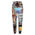 thumbnail image 3 of Grand Theft Auto Game Womens Sweatpants Joggers Pants Daily Trousers 3D Printing Novelty Casual Sweatpants With Drawstring Closed Bottom, 3 of 7