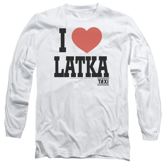 Taxi - I Heart Latka - Long Sleeve Shirt - XX-Large