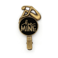 thumbnail image 1 of be mine Citation Épingle à Cheveux Broche vintage en Métal, 1 of 3