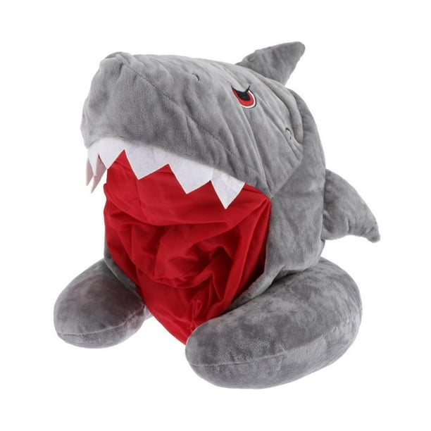Lindo gorro de peluche de dibujos animados - Cojín decorativo Tiburón