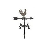 Montague Metal Products WV-276-SI 200 Series 32 In. Swedish Iron Rooster Weathervane