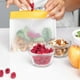 thumbnail image 5 of Bolsa reutilizable para congelador, 12 unidades, de PEVA, para almacenar verduras, frutas, carne, pescado y pan., 5 of 5