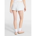 thumbnail image 3 of No Boundaries Fleece Dolphin Shorts, 2" Inseam, Women’s XXS-XXL, 3 of 5