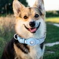 thumbnail image 1 of Collar Para Mascotas Pet Collar Creative Anti Loss Location Tracker Collares para Airtag (Azul claro M) Wdftyju Libre de BPA, 1 of 3