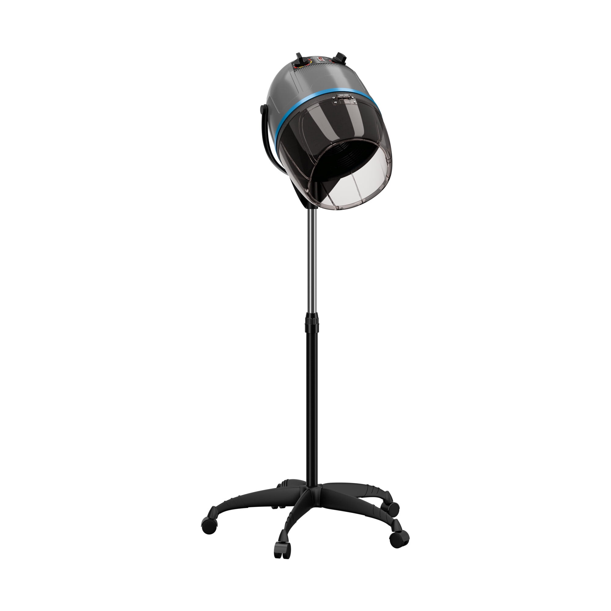 ZENY Pro 1300W Floor Standing Bonnet Hair Dryer, Gray Professional Hooded Hair Dryer