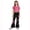 j-1219Pink510, variant on Girls Fashion Outfit Sets Long Bottom Pants And Short Sleeve Tops Coordinated Casual Wear Summer Fall O-Neck Vacation Kids Clothes Sets