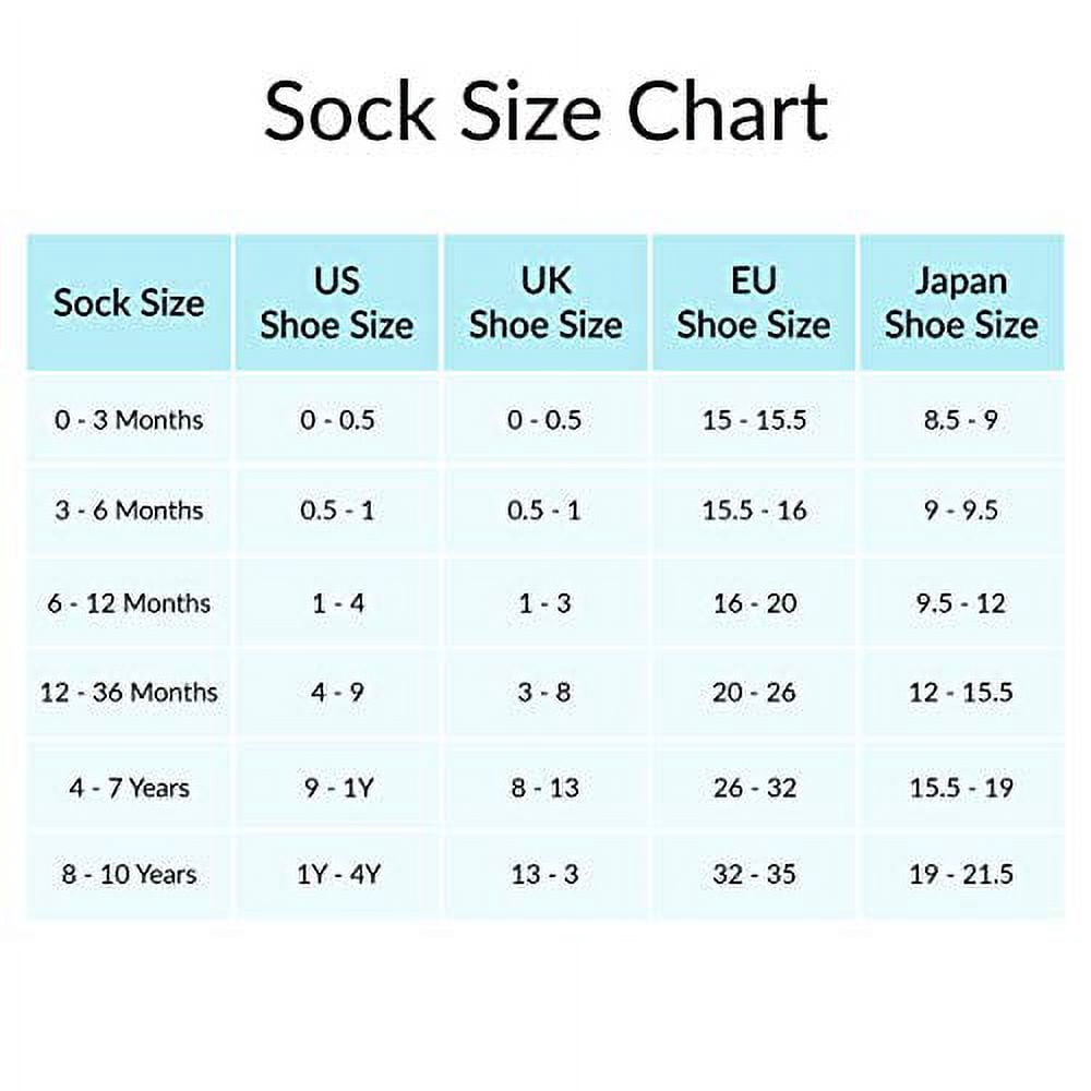 LA Active Baby Toddler Grip Ankle Socks - 6 Pairs - Non Slip/Skid Covered (White, 0-3 Months)