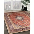 thumbnail image 3 of Ahgly Company Machine Washable Indoor Rectangle Traditional Fire Brick Red Area Rugs, 3' x 5', 3 of 7