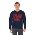 thumbnail image 6 of Netball Sweatshirt Gifts Crew Neck Shirt Long Sleeve Unisex, 6 of 7
