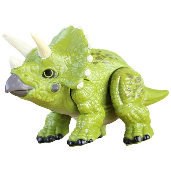 Jiibva Realistic Triceratops Dinosaur Model, Highly Detailed Prehistoric Animal Sculpture for Display