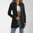 thumbnail image 2 of Ediodpoh Fashion Cardigan Long Sleeve Coat and Stylish Long Cardigan Sweaters for Women Black XL, 2 of 6