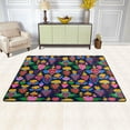thumbnail image 2 of SKYSONIC Colorful Ethnic Hearts Non-Slip Area Rug, Happy Valentine Day Floor Carpet Comfort Floor Mats Decor for Indoor Front Porch Living Room Bedroom Kitchen, 36"x24", 2 of 5