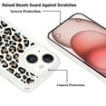 thumbnail image 4 of Mantto Case For iPhone 14 Plus Phone Case,Luxury Leopard Pattern Design Cases Soft Silicone Slim TPU Shockproof Protective Bumper Cover for Women Men For iPhone 14 Plus, Black+Pink, 4 of 8